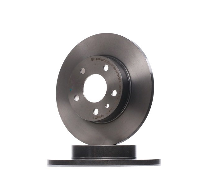 BREMBO 08.5085.21: Disc de frână Ř: 240mm, plin, Ř: 240mm, acoperit (cu un strat protector), cu suruburi COATED DISC LINE