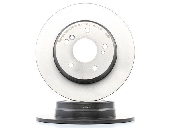 BREMBO 08.5178.31: Brzdový kotouč R: 278mm, plný, R: 278mm, nátěr, se šrouby COATED DISC LINE