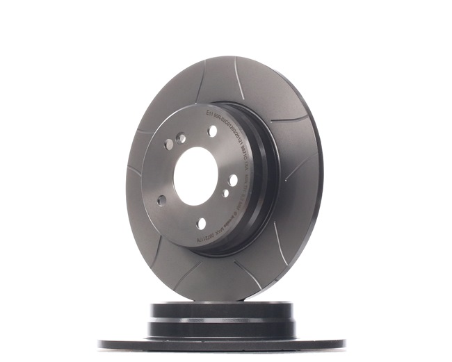 BREMBO 08.7211.76: Brzdový kotouč R: 290mm, plný, opatřený drážkou, R: 290mm, nátěr, se šrouby MAX LINE