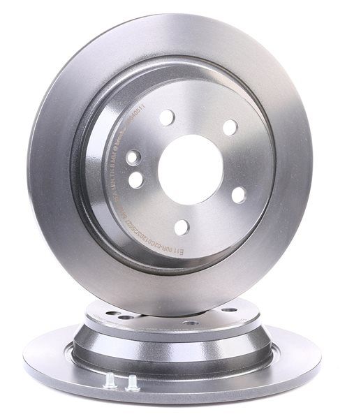 BREMBO 08.8405.10: Féktárcsa PRIME LINE Ø: 296mm, tele, Ø: 296mm, csavarokkal