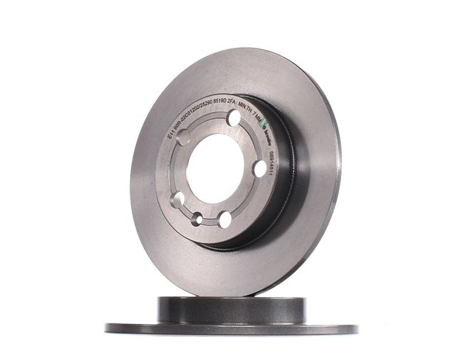 BREMBO 08.9148.11: Brzdový kotouč R: 239mm, plný, R: 239mm, nátěr, se šrouby COATED DISC LINE