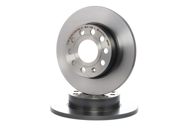 BREMBO 08.9488.11: Stabdžių diskas Ø: 256mm, visiškai, Ø: 256mm, padengta, su varžtais COATED DISC LINE