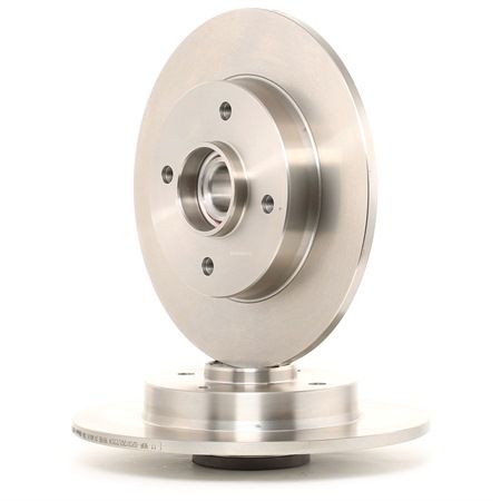 BREMBO 08.9512.27: Féktárcsa Ø: 249mm, tele, Ø: 249mm, kerékcsapágy-készlettel, ABS érzékelőgyűrűvel BEARING DISC LINE