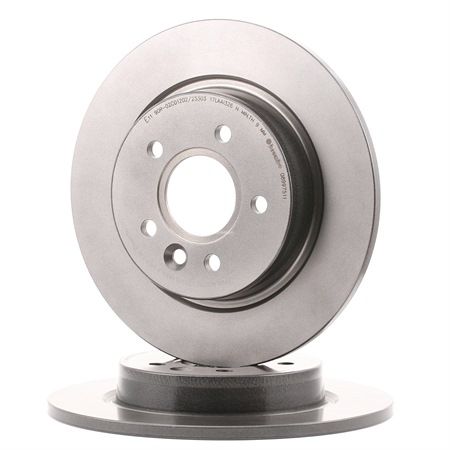 BREMBO 08.9975.11: Disco de freno Ø: 280mm, macizo, Ø: 280mm, revestido COATED DISC LINE