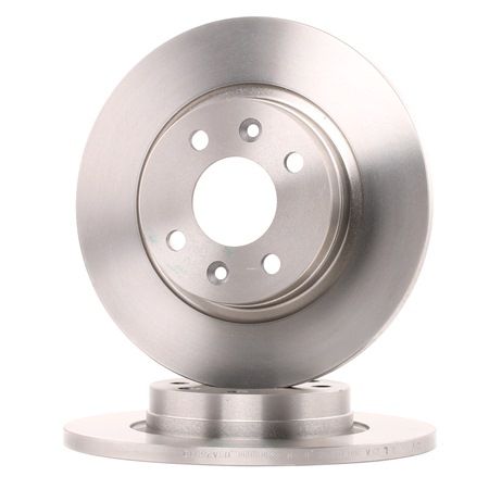 BREMBO 08.A268.10: Féktárcsa PRIME LINE Ø: 260mm, tele, Ø: 260mm, csavarokkal