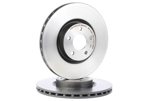 BREMBO 09.4939.21: Brzdový kotouč R: 284mm, vnitřně větráno, R: 284mm, nátěr, se šrouby COATED DISC LINE