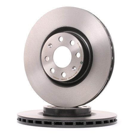 BREMBO 09.4939.31: Brzdový kotúč Ø: 284mm, s vnútorným chladením, Ø: 284mm, potiahnutá, so skrutkami COATED DISC LINE