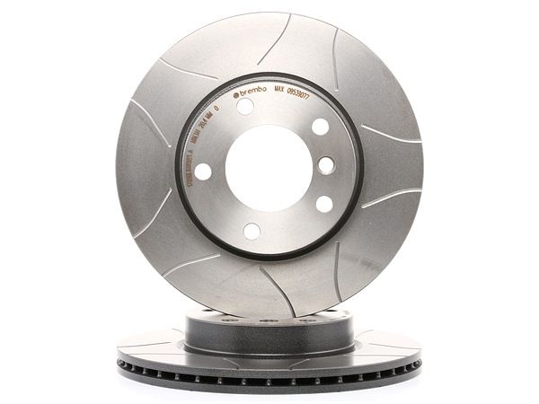 BREMBO 09.5390.77: Remschijf Ø: 286mm, interne ventilatie, Gekerft, Ø: 286mm, Gecoat, Met schroeven MAX LINE