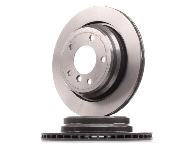 BREMBO 09.6841.11: Bremsscheibe Ø: 298mm, innenbelüftet, Ø: 298mm, beschichtet, mit Schrauben COATED DISC LINE