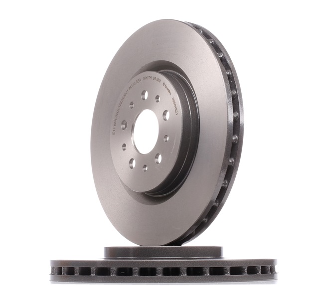 BREMBO 09.6843.21: Piduriketas Ø: 305mm, sisemine õhutus, Ø: 305mm, kaetud, koos kruvidega COATED DISC LINE