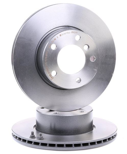 BREMBO 09.6924.11: Disc de frână Ř: 296mm, ventilat interior, Ř: 296mm, acoperit (cu un strat protector), cu suruburi COATED DISC LINE