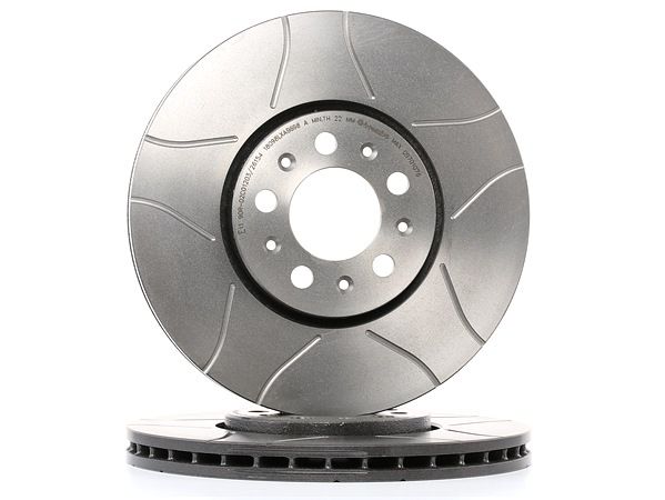 BREMBO 09.7010.76: Brzdový kotouč R: 288mm, vnitřně větráno, opatřený drážkou, R: 288mm, nátěr, se šrouby MAX LINE