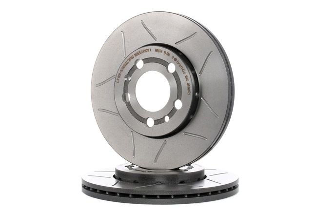 BREMBO 09.7011.75: Bremsscheibe Ø: 256mm, innenbelüftet, geschlitzt, Ø: 256mm, beschichtet, mit Schrauben MAX LINE