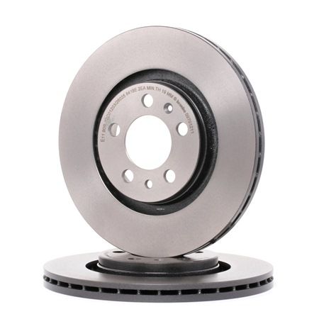 BREMBO 09.7012.11: Bremsscheibe Ø: 280mm, innenbelüftet, Ø: 280mm, beschichtet, mit Schrauben COATED DISC LINE