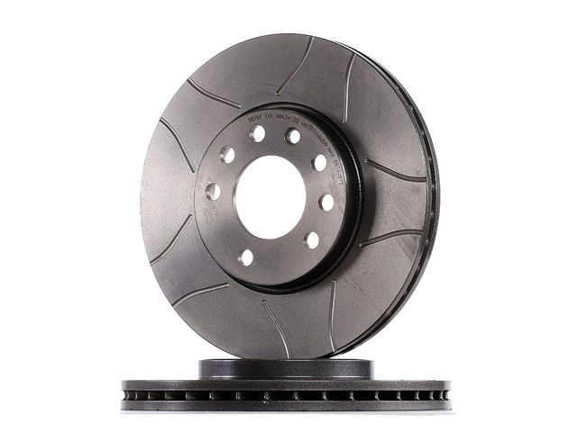 BREMBO 09.7629.75: Brzdový kotúč Ø: 280mm, s vnútorným chladením, drazkovany, Ø: 280mm, potiahnutá MAX LINE