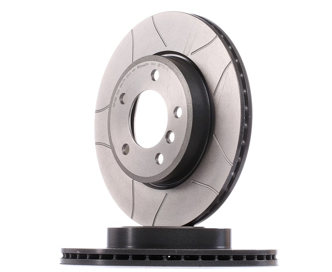 BREMBO 09.7701.75: Féktárcsa Ø: 300mm, belső hűtésű, hornyolt, Ø: 300mm, bevonatolt, csavarokkal MAX LINE