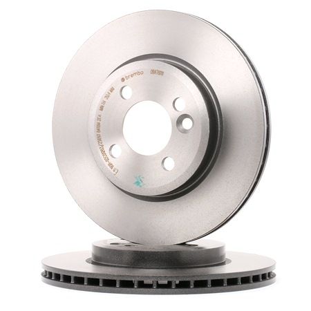 BREMBO 09.A761.11: Jarrulevy Ø: 280mm, tuuletettu sisältä, Ø: 280mm, pinnoitettu COATED DISC LINE