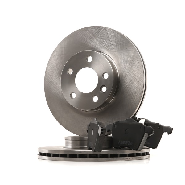 STARK SKBK-10990482: Kit de discos de freno y pastillas Eje delantero, ventilado, con clip de émbolo