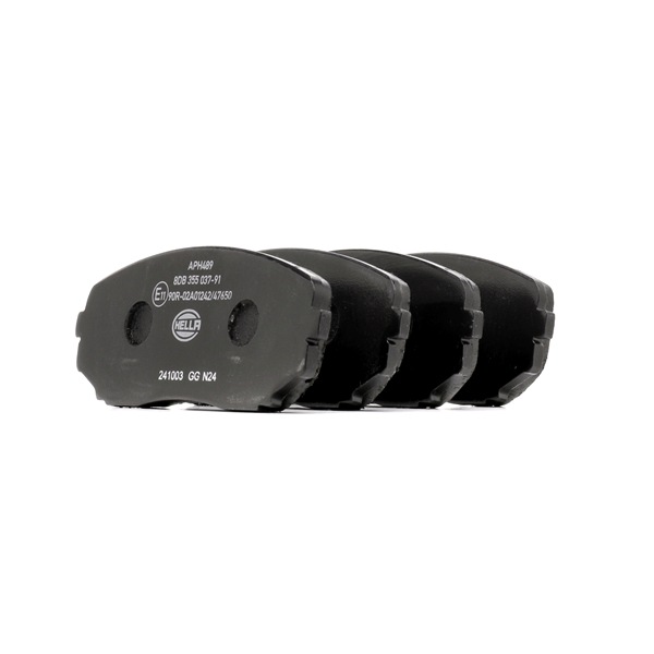HELLA 8DB 355 037-911 Remblokken MITSUBISHI Eclipse Cross (GK_) 165 Pk Benzine kosten