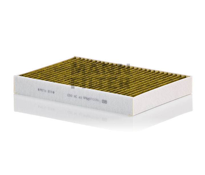 MANN-FILTER FP 34 003: Filtru, aer habitaclu FreciousPlus Filtru carbune activ cu polifenol, cu efect antibacterial, Filtru praf fin (PM 2.5), cu efect fungicid, Filtru carbon activ