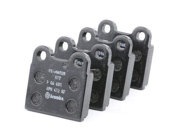 BREMBO P 06 001: Plăcuțe de frână PRIME LINE fara accesorii, cu tabla anti scartait