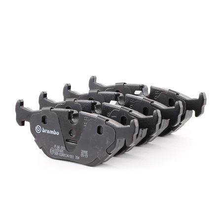 BREMBO P 06 011: Fékbetét készlet, tárcsafék PRIME LINE Tartozékokkal, dugattyú sasszeggel, csikorgásgátló lemezzel