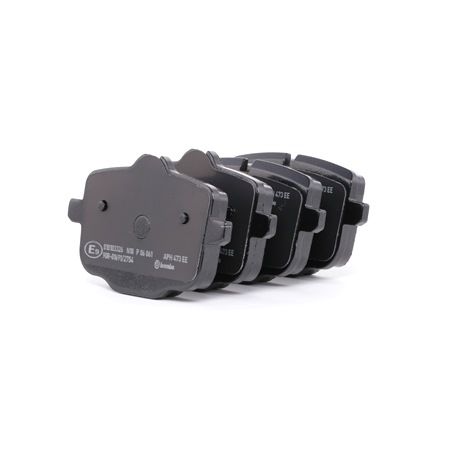 BREMBO P 06 061: Brzdové platničky PRIME LINE s prislusenstvom, so skrutkami brzdoveho strmena, s proti hlukovým plechom