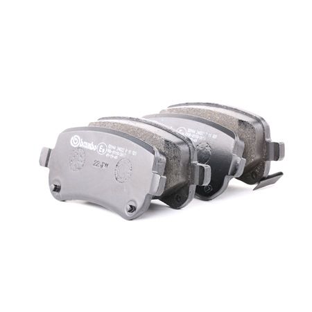 BREMBO P 11 021: Juego de pastillas de freno PRIME LINE con accesorios, con clip de émbolo, Chapa antichirridos