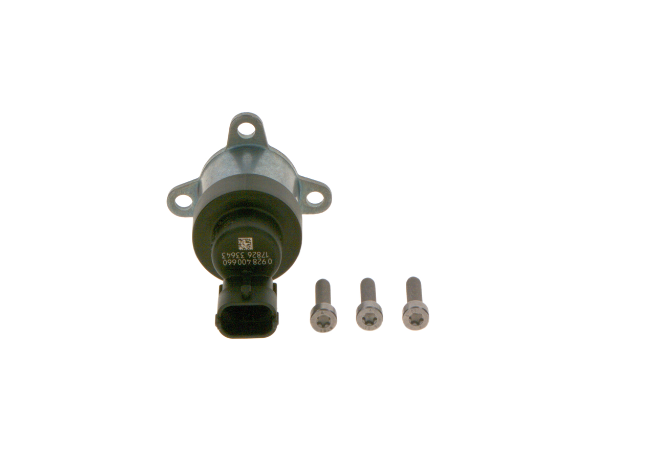 BOSCH 1 465 ZS0 061: Regelventil, Kraftstoffmenge (Common-Rail-System) Hochdruckpumpe (Niederdruckseite), mit Anbau-/Befestigungsmaterial