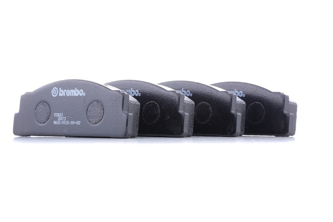 BREMBO P 23 003: Bremseklodser PRIME LINE uden tilbehør, med anti-knirke-plade