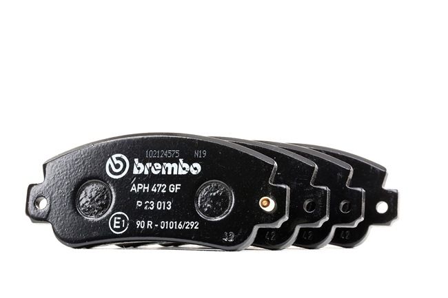 BREMBO P 23 013: Τακάκια φρένων PRIME LINE χωρίς αξεσουάρ, με αντικραδασμικό έλασμα