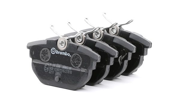 BREMBO P 23 026: Fékbetét készlet, tárcsafék PRIME LINE Tartozékokkal, féknyereg csavarokkal, csikorgásgátló lemezzel