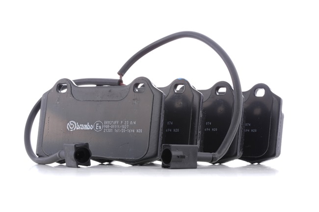 BREMBO P 23 074: Piduriklotsid PRIME LINE ilma lisavarustuseta, koos kokkusurumisvastase plekiga
