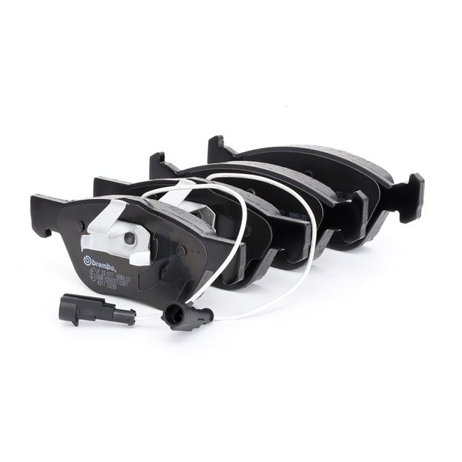 BREMBO P 23 077: Piduriklotsid PRIME LINE koos lisadega, koos stopperrõngaga, koos kokkusurumisvastase plekiga