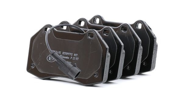 BREMBO P 23 117: Remblokken PRIME LINE Zonder toebehoren, Met anti-kreukplaat