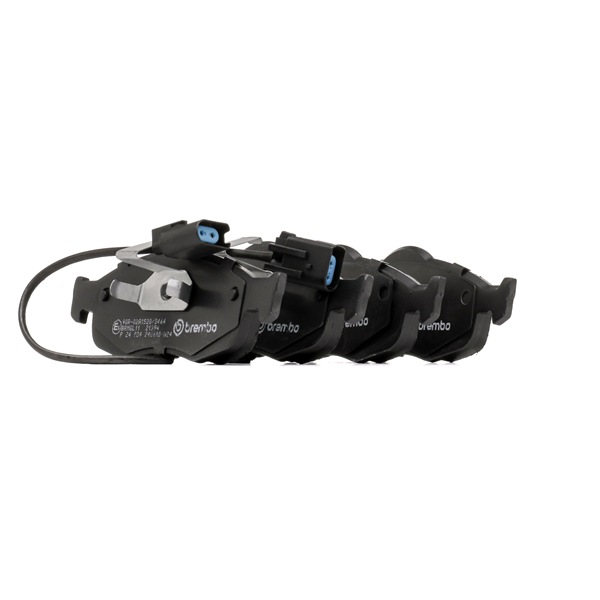 BREMBO P 24 034: Fékbetét készlet, tárcsafék PRIME LINE Tartozékokkal, dugattyú sasszeggel, csikorgásgátló lemezzel