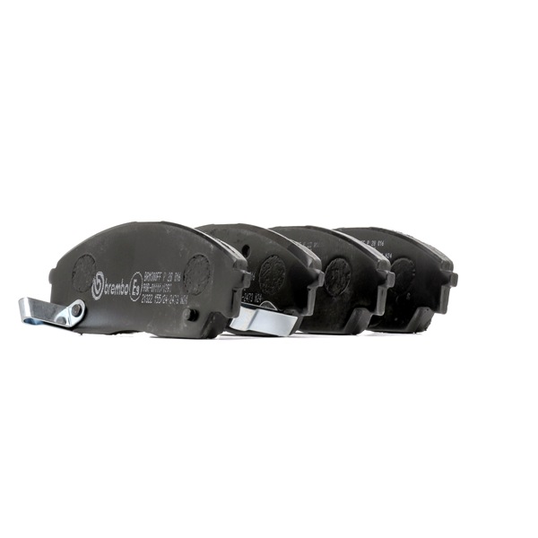 BREMBO P 28 016: Brzdové platničky PRIME LINE bez prislusenstva, s proti hlukovým plechom