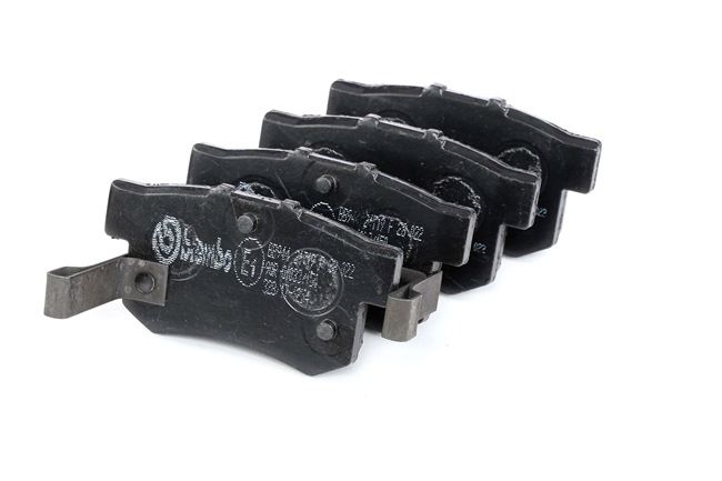 BREMBO P 28 022: Plăcuțe de frână PRIME LINE fara accesorii, cu tabla anti scartait