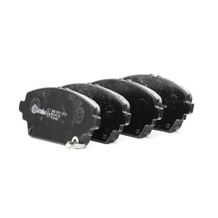 BREMBO P 28 029: Brzdové platničky PRIME LINE bez prislusenstva, s proti hlukovým plechom