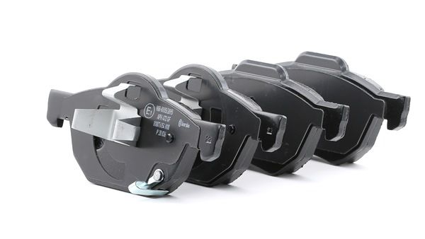 BREMBO P 28 036: Bremsbeläge PRIME LINE mit Zubehör, mit Kolbenclip, mit Anti-Quietsch-Blech