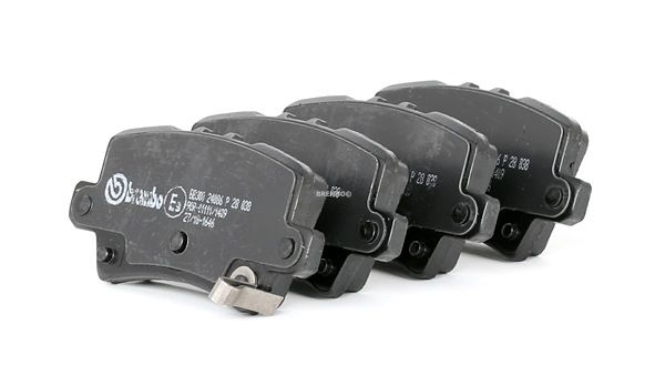 BREMBO P 28 038 Klocki hamulcowe HONDA CIVIC 8 Hatchback (FN, FK) 114 KM benzyna koszt