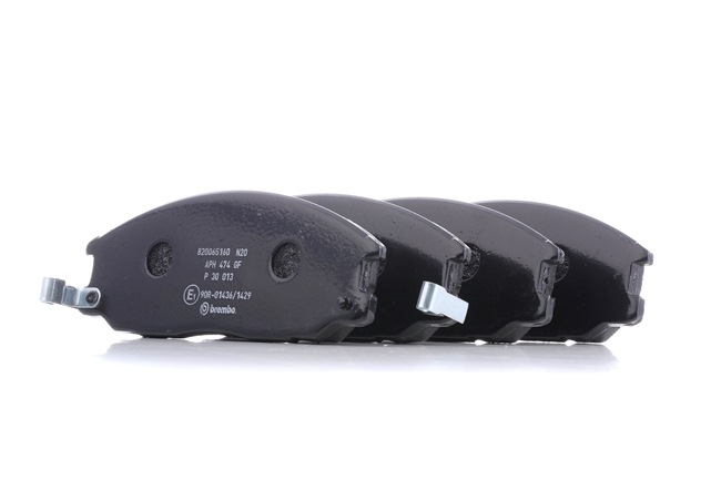 BREMBO P 30 013: Piduriklotsid PRIME LINE ilma lisavarustuseta, koos kokkusurumisvastase plekiga