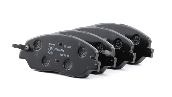 BREMBO P 30 036: Plaquettes de frein PRIME LINE avec accessoires, avec clip de piston, avec tôle anti-bruit