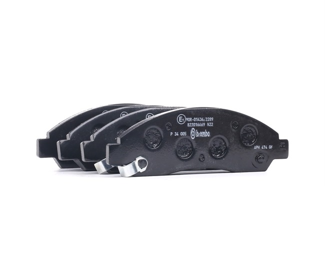 BREMBO P 34 005 Bromsbelägg ISUZU KB Pick-up 230 hk Bensin kostnad