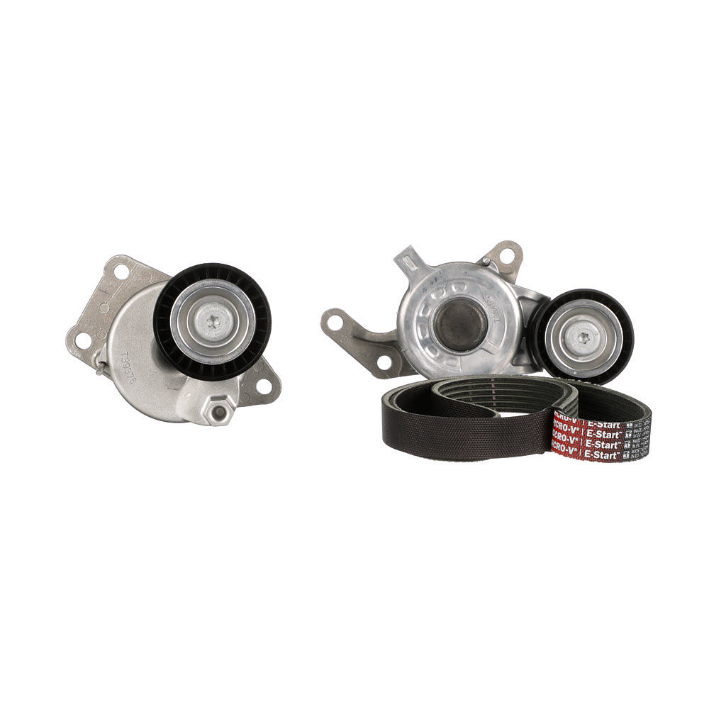 GATES K016PK1073EST: Jeu de courroies trapézoïdales à nervures Micro-V® E-START™