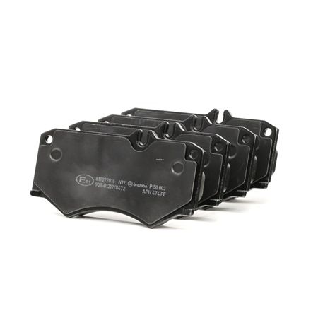 BREMBO P 50 003: Remblokken PRIME LINE Zonder toebehoren, Met anti-kreukplaat