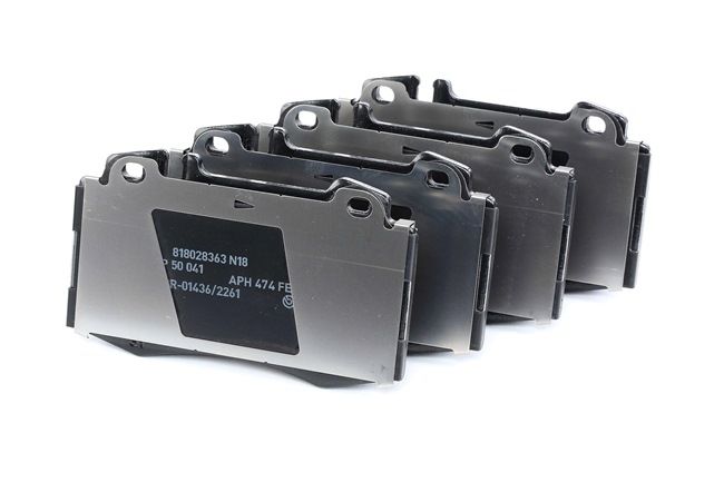 BREMBO P 50 041: Piduriklotsid PRIME LINE ilma lisavarustuseta, koos kokkusurumisvastase plekiga