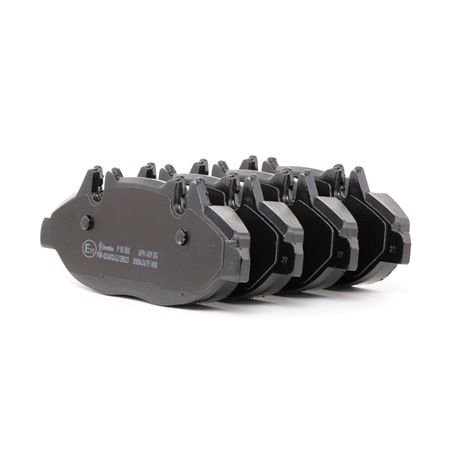 BREMBO P 50 050: Bremsbeläge PRIME LINE mit Zubehör, mit Bremssattelschrauben, mit Anti-Quietsch-Blech
