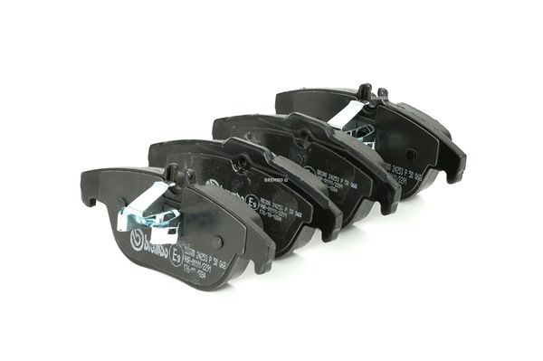 BREMBO P 50 068: Plăcuțe de frână PRIME LINE cu acceasorii, cu clema piston, cu tabla anti scartait