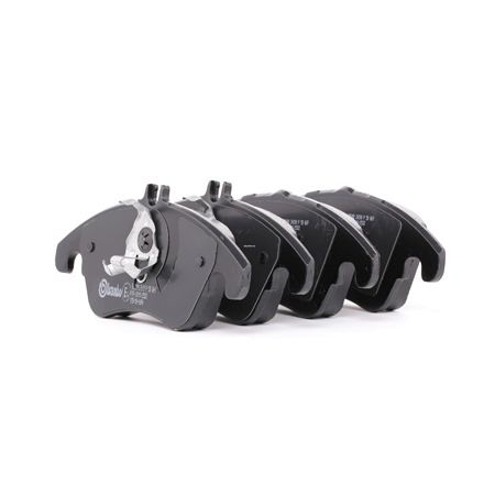 BREMBO P 50 069: Plăcuțe de frână cu acceasorii, cu suruburi etrier, cu clema piston, cu tabla anti scartait, PRIME LINE - Ring